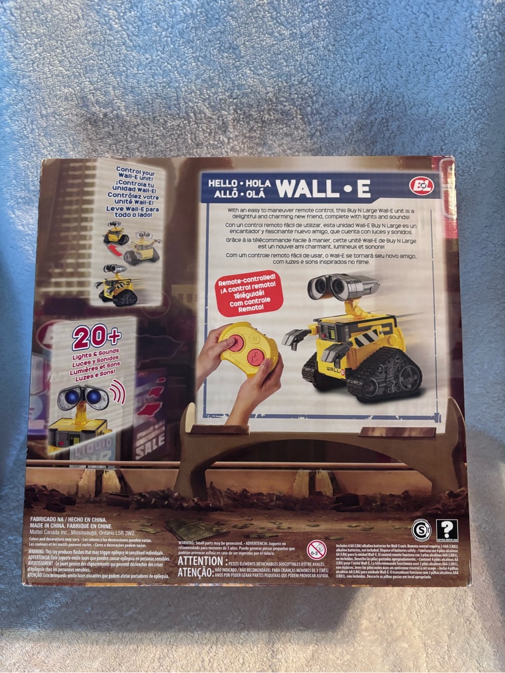 WALL·E Yellow Interactive Kids Action Figure - Disney Pixar - Picture 3 of 3